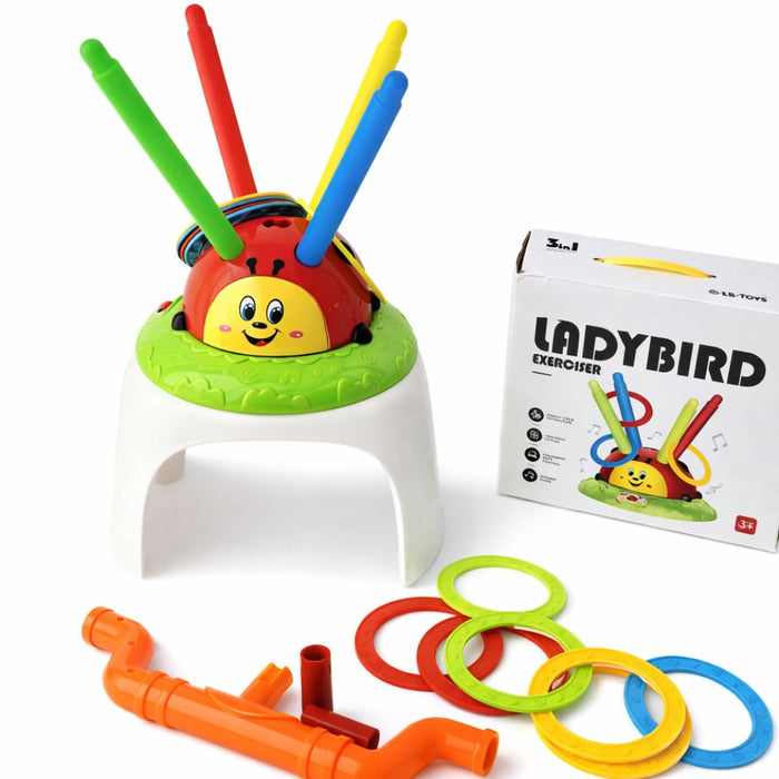 3-in-1  Lady Bird Exerciser Toy