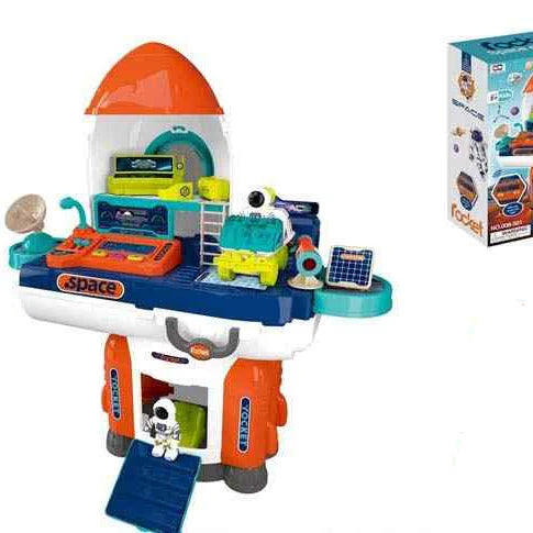 Rocket Space Theme Playset Station