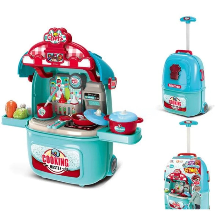 Kids Cooking Star Kitchen Set