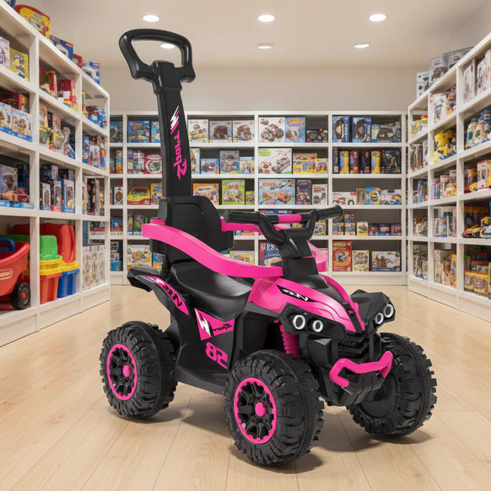Kids Electric Off-Road Jeep with Handle