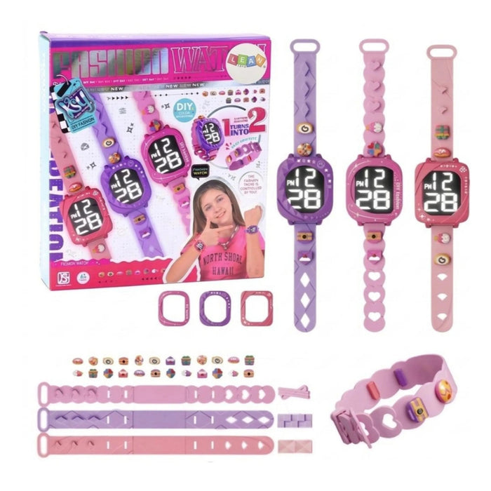 DIY Fashion Wristwatch & Braclete