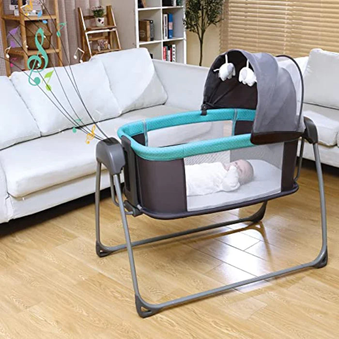 Electric baby bassinet sales
