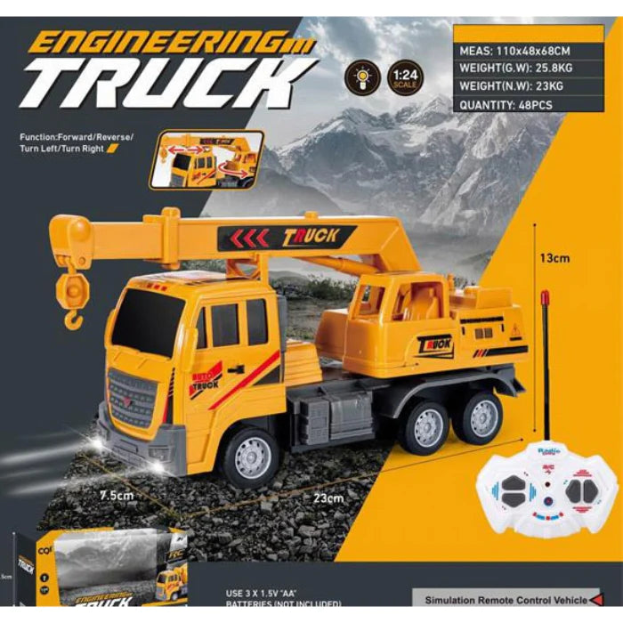Remote Control Engineering  Construction Truck