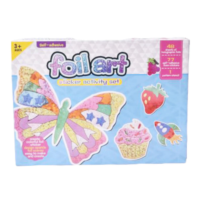 Foil Art Sticker Activity Set