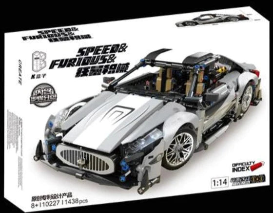 Speed & Furious Car Building Blocks