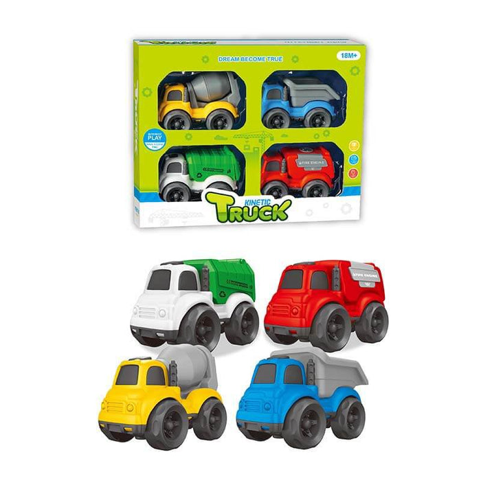 Kinetic Truck Pack of 4