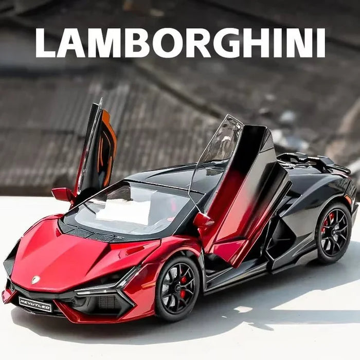 Diecast Lamborghini Revuelto Car with Light & Sound