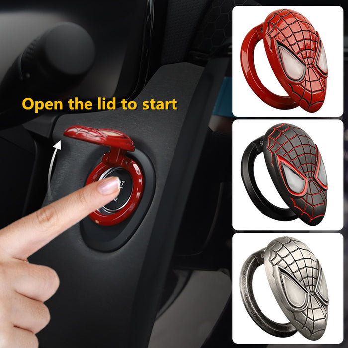 Car Spider Man Start Button