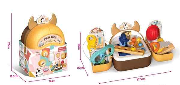 Cow Theme Portable Tool Set