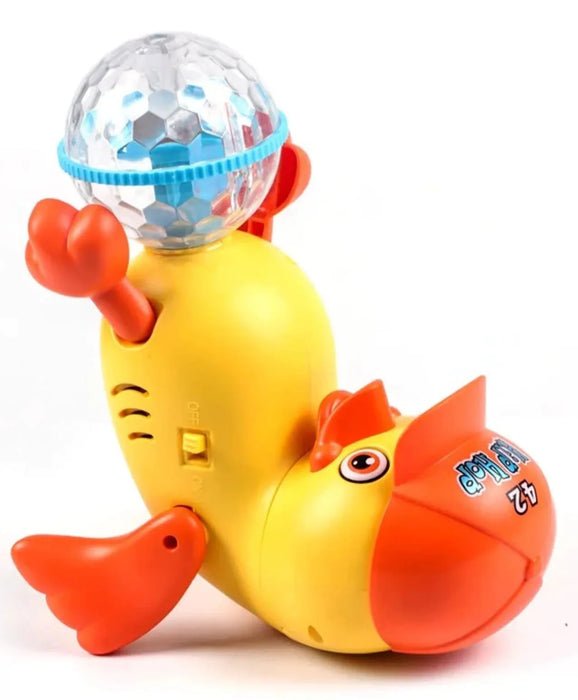 Ball Spinning Stunt Dancing Duck with Light & Sound