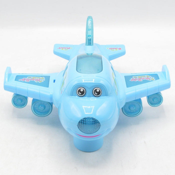 Electric Cartoon Aircraft with Lights & Sound