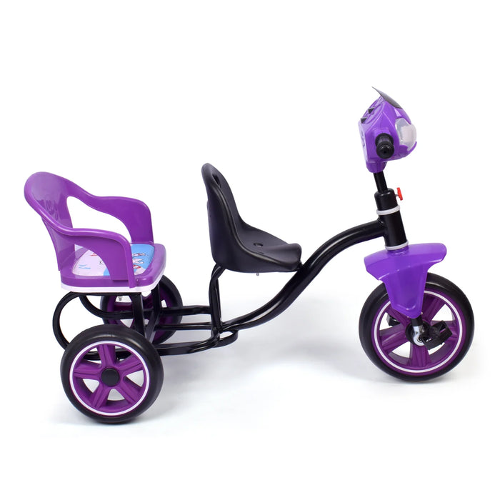 Kids Double Seated Tricycle with Light & Music