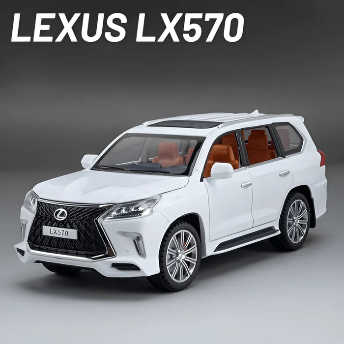 Diecast LX570 Lexus Car with Light & Sound