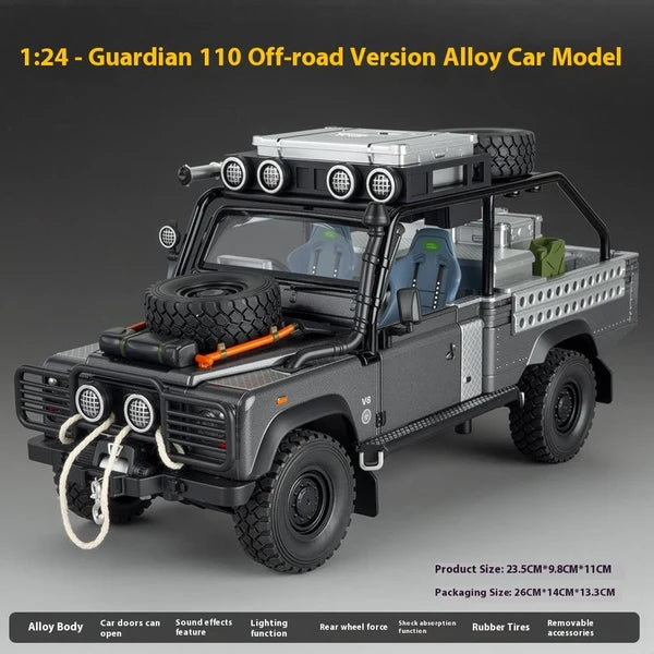 Diecast Land Rover Defender 110 Off-raod Jeep