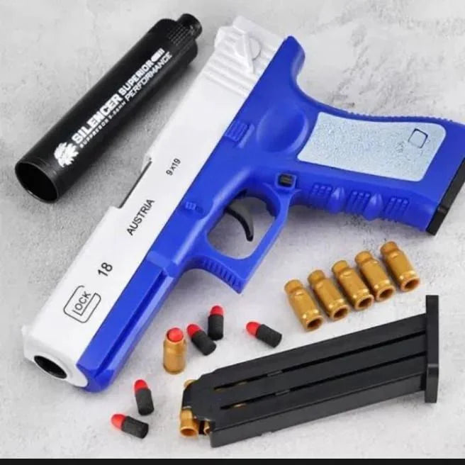 Shell Ejection Glock Gun With Soft Bullets