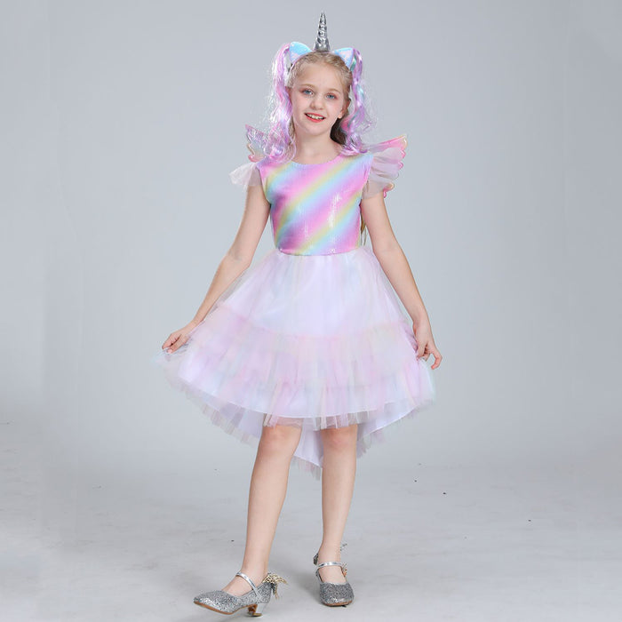 Shimmering Unicorn Costume for Girl