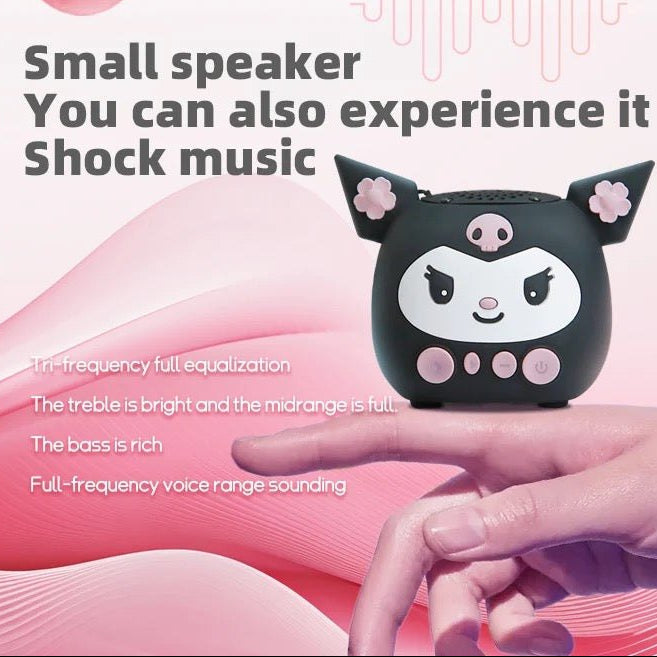 Call Me Kuromi Shape Bluetooth Speaker