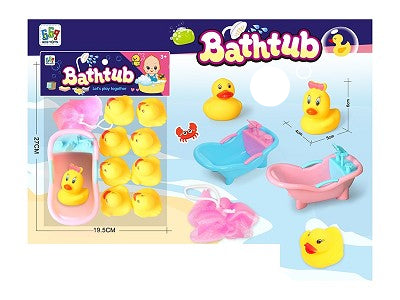Duck Theme Bathtub Chuchu Toys