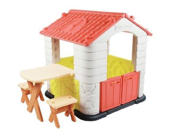 2 in 1 Edu Play House With Benches