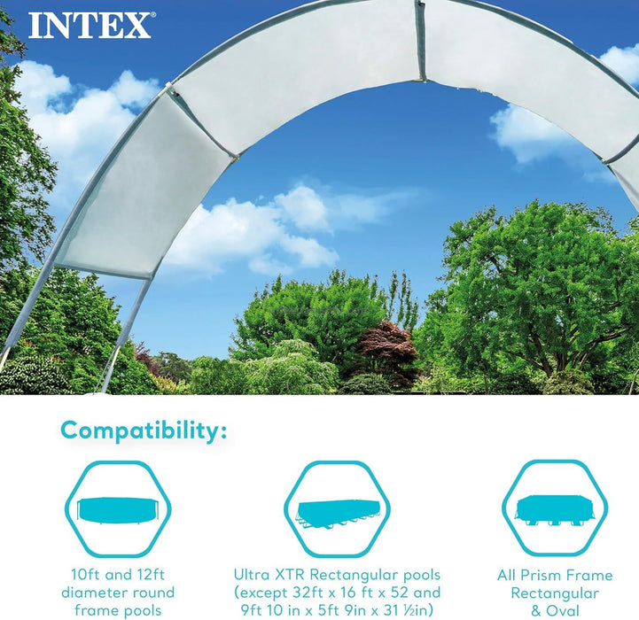 Intex 28054 Pool Waterproof Protective Canopy