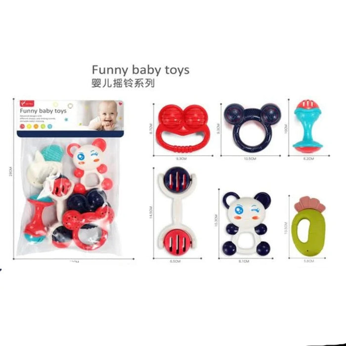 Cute Shape Funny Baby Rattles