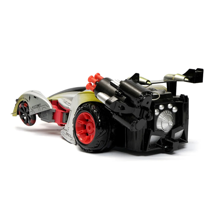 2 in 1 Rechargeable RC Twist Shoot Robot Car