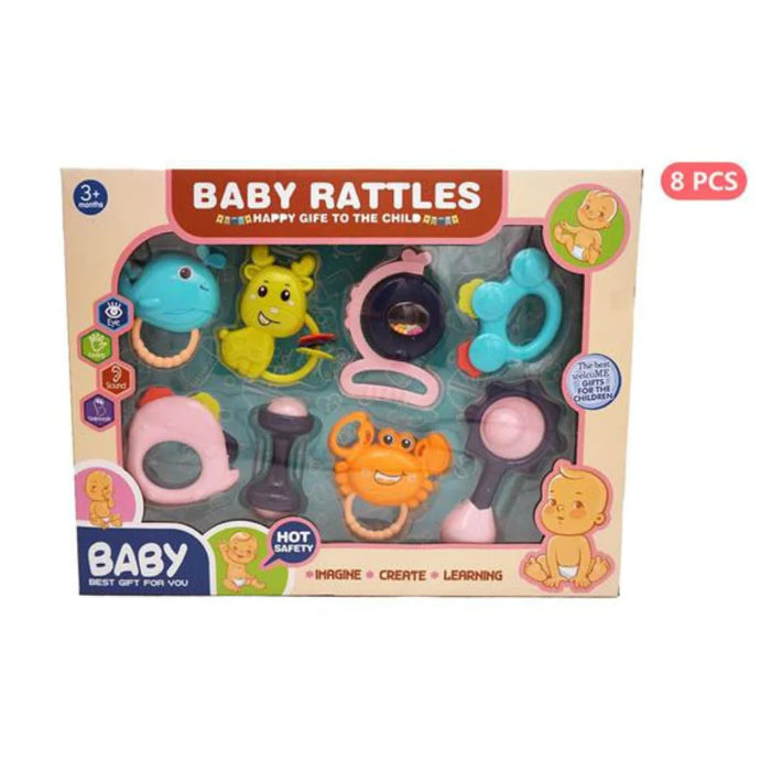 Baby Rattle Set Pack of 8