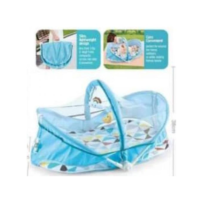 Buy Baby Folding Bed with Mosquito Net Online in Pakistan — Khanaan.pk