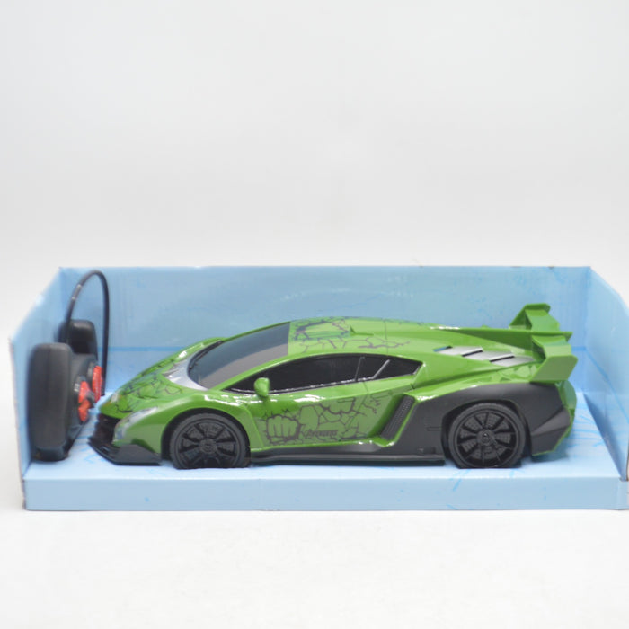 Hulk Theme Avengers Lamborghini RC Racing Car