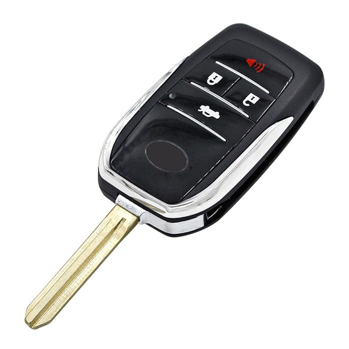 Modified Key 4 Buttons Fob For Toyota