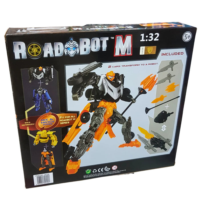 Dual 2-In-1 Car And Robot Transformer Toy