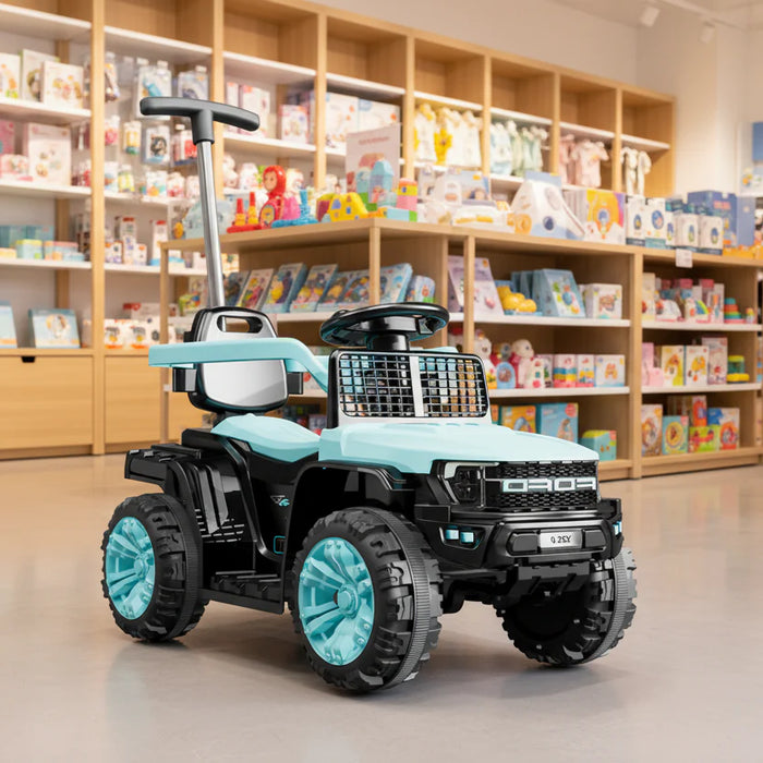 Comfortable Ride on Jeep with Handle