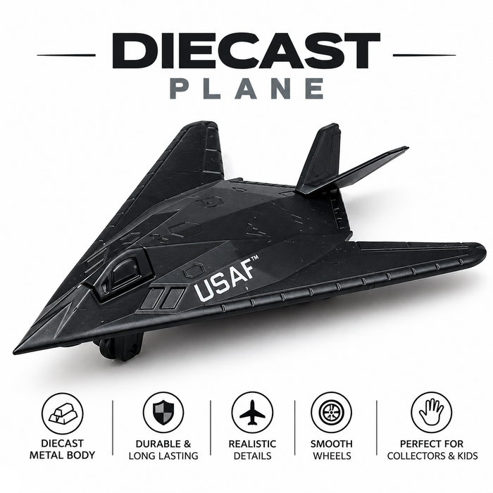 Diecast Metal Master Plane Pack of 4
