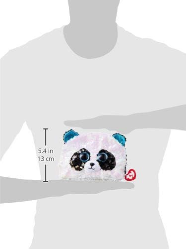 TY Bamboo Panda Sequin Fashion Purse