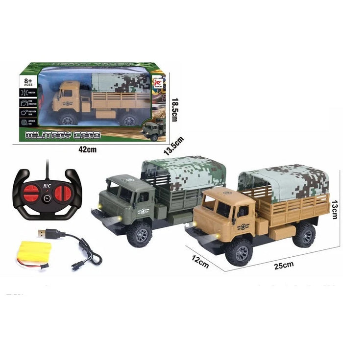 Remote Control Military Truck with Light