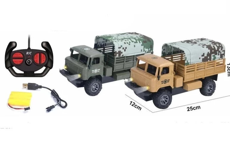 Remote Control Military Truck with Light