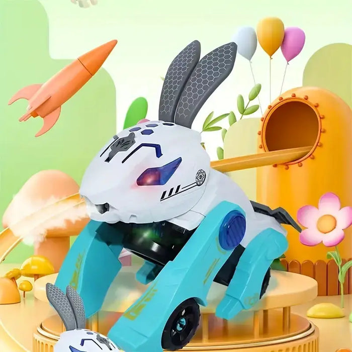 Electric Rabbit Car with Lights & Sound