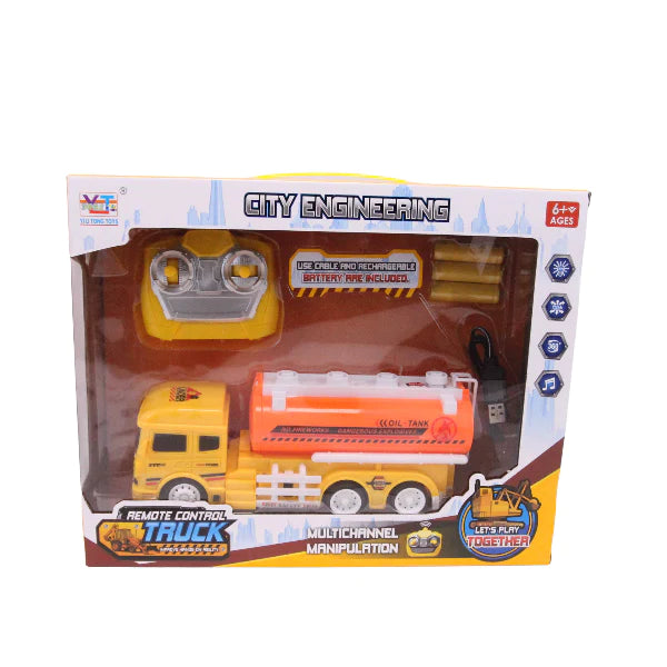 Rechargeable RC City Engineering Truck