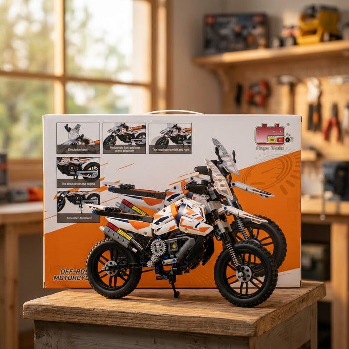 Brick Blocks Capming Motorcycle 514 Pieces