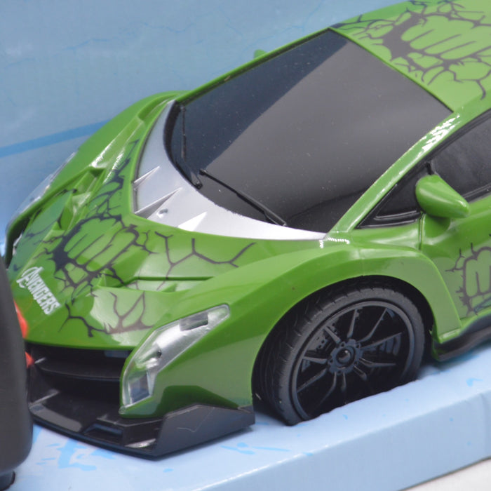 Buy Hulk Theme Avengers Lamborghini RC Racing Car Online In Pakistan ...