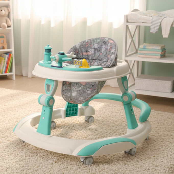 Aircraft Round Baby Walker
