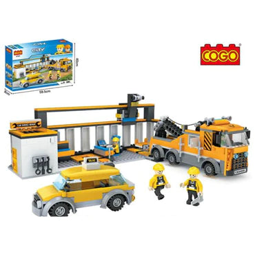 COGO Car Garage Building Blocks