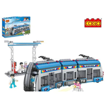 City Express Bus Building Blocks