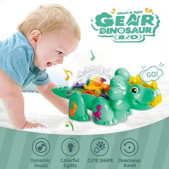 Gear Dinosaur with Light & Sound