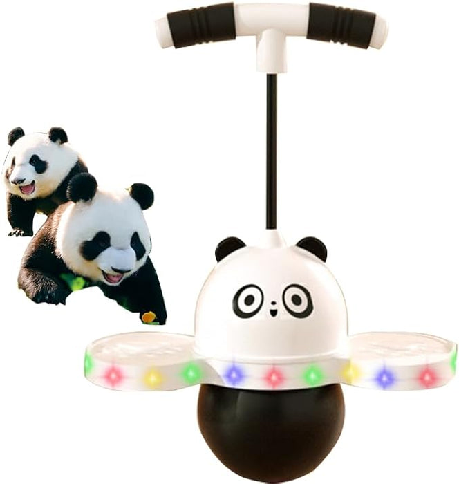 Panda Pogo Jumping Ball with Colorful Lights