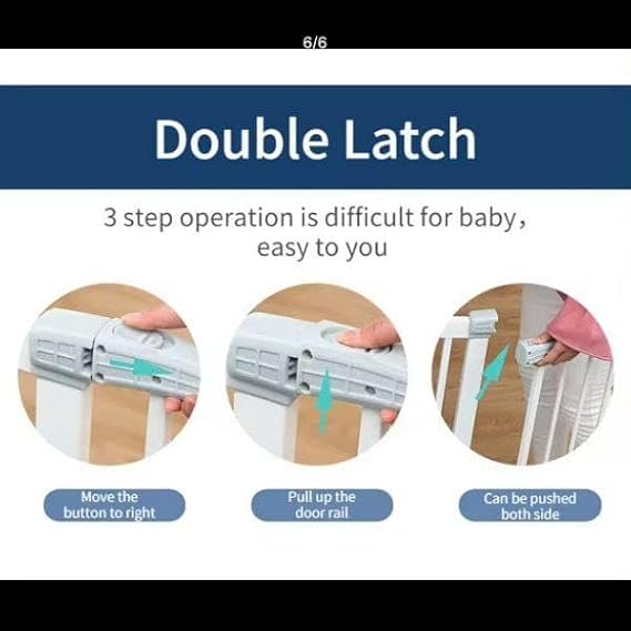 Pressure Fit Safety Gate Manual Close