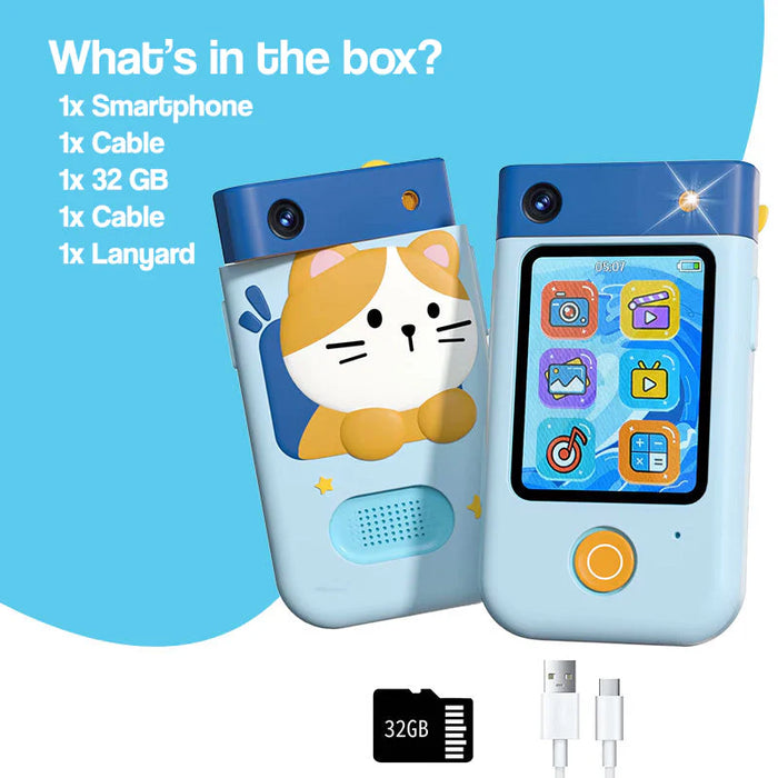 Interactive Kids Smart Phone with Silicon Case