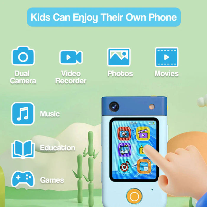 Interactive Kids Smart Phone with Silicon Case