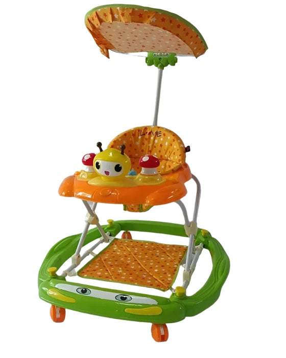 Musical Snail Baby Walker with Canopy