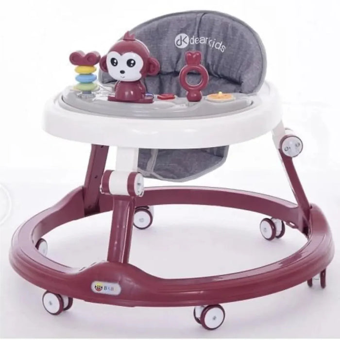 Monkey Theme Baby Walker